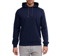 Sweatshirt INDICODE "INFenja", Herren, Gr. XL, blau (navy), Sweatware, Obermaterial: 60% Baumwolle, 40% Polyester, unifarben, regular fit normal, Rundhals, Rippbündchen, Sweatshirts (21116321-XL) navy