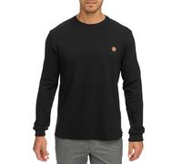 Sweatshirt INDICODE "INSalupe", Herren, Gr. L, schwarz, Sweatware, Obermaterial: 100% Baumwolle, unifarben, regular fit hüftlang, Rundhals, Sweatshirts Sweatshirt (85094634-L) schwarz
