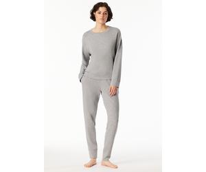 Sweatshirt Interlock grau-meliert - Mix+Relax 34