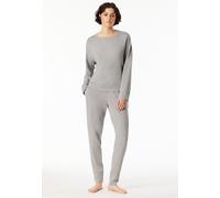 Sweatshirt Interlock grau-meliert - Mix+Relax 36