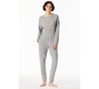 Sweatshirt Interlock grau-meliert - Mix+Relax 40