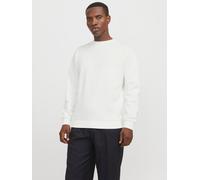 Jack & Jones Sweatshirt JJEBRADLEY SWEAT CREW NOOS Herren Gr. S Rot (Cloud Dancer)