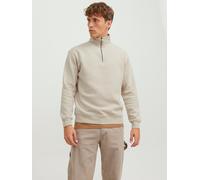 Jack & Jones Bradley Half Zip Sweater Beige XL Mann (Herstellerartikelnummer: 12250747-Moonbeam-XL)