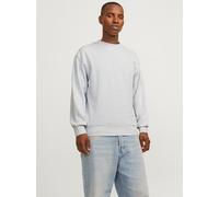 JACK&JONES Herren JJECHARGE Sweat Crew Neck NOOS Sweatshirt, White Melange, S