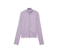 Sweatjacke mit Rippstruktur und 2-Way-Zipp 170/176 lila 2177981.4615.170_176