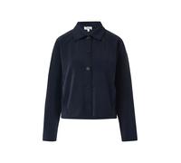Verkürzte Sweatshirt-Jacke aus Scuba 46 blau 2179667.5959.46