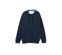 Kapuzensweatshirt, Herren, Gr. 4XL, blau (navy), Sweatware, Obermaterial: 100% Baumwolle, S.OLIVER MEN BIG SIZES, unifarben, bequem hüftbedeckend, Rundhals, Bündchen, Sweatshirts, unifarben / Große Gr