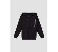 Sweatshirt-Jacke mit Front- und Rückenprint 158/164 schwarz 2169236.9999.158_164