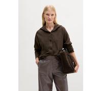 Sweatshirt-Jacke relaxed braun 32