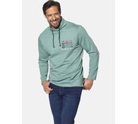 Sweatshirt JAN VANDERSTORM "Doppelpack Sweatshirt LARSVIK", Herren, Gr. 4XL, blau (dunkelblau petrol), Obermaterial: 100% Baumwolle CO., Sweatshirts Sweatshirt (58523615-4XL) dunkelblau petrol