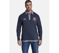 Sweatshirt JAN VANDERSTORM "Sweatshirt FENNO", Herren, Gr. XL, blau, Obermaterial: 100% Baumwolle CO., normal, ohne Ausschnitt, Sweatshirts Sweatshirt (37490131-XL) blau