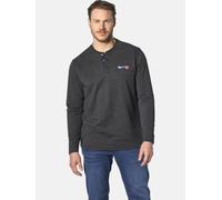 Jan Vanderstorm Herren Sweatshirt Jornsen dunkelgrau, 3XL (XXXL) - 64/66