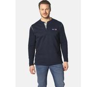 Jan Vanderstorm Comfort Fit Sweatshirt dunkelblau, Einfarbig