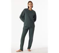 SCHIESSER - Sweatshirt dunkelgrün - Gr. - 38