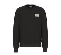 Sweatshirt JOOP JEANS "Anastas", Herren, Gr. XL, schwarz, Sweatware, Obermaterial: 69% Baumwolle, 31% Polyester, unifarben, normal, Rundhals, eingesetzt Rippbündchen, Sweatshirts Sweatshirt, mit Logod