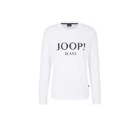 JOOP! JEANS Herren Sweatshirt - JJJ-25Alfred, Sweater, Rundhals, Logo, Baumwolle Weiß L