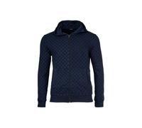 Sweatshirt JOOP "Sweatjacke Leisure 1er Pack", Herren, Gr. M, blau, Obermaterial: 96% Baumwolle CO. 4% Elasthan EL., Sweatshirts Sweatshirt (86803123-M) blau