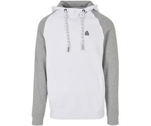 Sweatshirt JUST RHYSE "Just Rhyse Herren Hoody", Herren, Gr. XXL, weiß, grau, 70% Baumwolle, 30% Polyester, Sweatshirts Sweatshirt (97276108-XXL) weiß, grau