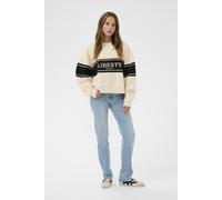 Kaffe Sweatshirt in Beige - Größe S | Damen Sweatshirts Jacken