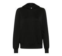 Sweatshirt KAFFE "Sweatshirt KAapril", Damen, Gr. L, schwarz (schwarz deep), Obermaterial: 48% Polyester PES. 47% Viskose CV. 5% Elasthan EL., Sweatshirts Sweatshirt (47366402-L) schwarz deep