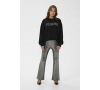 Kaffe Sweatshirt in Schwarz - Größe M | Damen Pullover Cardigans