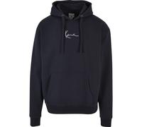 Sweatshirt KARL KANI "Karl Kani Herren Small Signature Hoodie navy", Herren, Gr. XL, blau (navy), 80% Baumwolle, 20% Polyester, unifarben, Rundhals, Sweatshirts Sweatshirt (93555858-XL) navy
