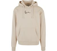 Sweatshirt KARL KANI "Karl Kani Unisex KK Small Signature Essential Hoodie", Herren, Gr. XL, beige (lightsand), 80% Baumwolle, 20% Polyester, unifarben, Rundhals, Sweatshirts Sweatshirt (97655623-XL)
