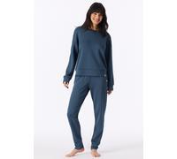 SCHIESSER - Sweatshirt Rundhals deep blue - Gr. - 36