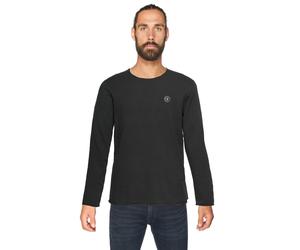 Sweatshirt LE TEMPS DES CERISES, Herren, Gr. XXL, schwarz, 50% Polyacryl, 25% Polyamid, 25% Polyester, unifarben, normal, Rundhals, Sweatshirts Sweatshirt, im lockeren Schnitt (63752652-XXL) schwarz