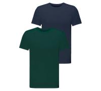 Lee Twin Kurzarm-t-shirt 2 Paare L Jade Forest Mood Indigo
