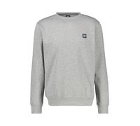 LERROS Legeres Sweatshirt mit Rundkragen aus weichem Baumwollmix - Platinum Grey Melange XXL