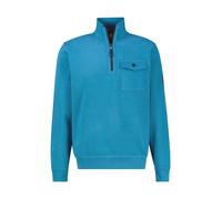 Sweatshirt LERROS "Herren Troyer in Großen Größen", Herren, Gr. 4XL, blau (swedish blau), 70% Baumwolle, 30% Polyester, Sweatshirts Sweatshirt (28085400-4XL) swedish blau