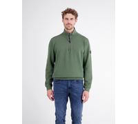 LERROS Hochwertiger Troyer aus Mischgewebe mit feiner Rippstruktur - Basil Green L