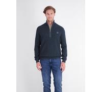 Sweatshirt LERROS "Legerer Troyer aus weichem Baumwollstrickgewebe", Herren, Gr. S, blau (classic navy), 100% Baumwolle, Sweatshirts Sweatshirt (66918409-S) classic navy