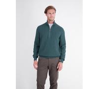 Sweatshirt LERROS "Legerer Troyer aus weichem Baumwollstrickgewebe", Herren, Gr. XL, grün (cedar grün), 100% Baumwolle, Sweatshirts Sweatshirt (10474629-XL) cedar grün