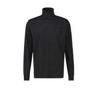 Sweatshirt LERROS "LERROS Langarmshirt mit Rollkragen in Übergrößen", Herren, Gr. 4XL, schwarz, 100% Baumwolle, Sweatshirts Sweatshirt (50791335-4XL) schwarz