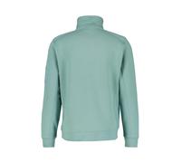 Sweatshirt LERROS "LERROS Pullover mit Troyerkragen" Gr. 6XL, blau (mineral blue) Herren Sweatshirts (33033901-6XL) mineral blue