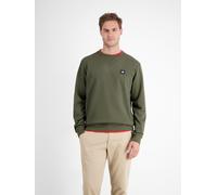 Sweatshirt LERROS "LERROS Urbaner Sweatshirtstyle für Herren", Herren, Gr. XL, nordic olive, 50% Baumwolle, 50% Polyester, Sweatshirts Sweatshirt (24777533-XL) nordic olive