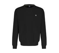 Sweatshirt LERROS "LERROS Urbaner Sweatshirtstyle für Herren", Herren, Gr. XL, schwarz, 50% Baumwolle, 50% Polyester, Sweatshirts Sweatshirt (59511964-XL) schwarz