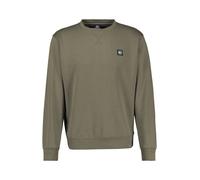 Sweatshirt LERROS "LERROS Urbaner Sweatshirtstyle", Herren, Gr. XXL, grün (gentle reed), 50% Baumwolle, 50% Polyester, Sweatshirts Sweatshirt (15888342-XXL) gentle reed