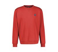Sweatshirt LERROS "LERROS Urbaner Sweatshirtstyle", Herren, Gr. XXL, rot (urban rot), 50% Baumwolle, 50% Polyester, Sweatshirts Sweatshirt (71766802-XXL) urban rot
