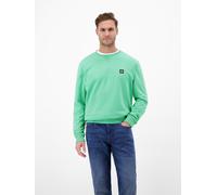 LERROS Sweatshirt aus Baumwollmix, O-Neck - Mint Water M