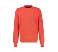 Sweatshirt LERROS "Sweatshirt in sportlicher 2-Tone-Optik", Herren, Gr. 4XL, orange (vivid rot), 100% Baumwolle, Sweatshirts Sweatshirt (65694148-4XL) vivid rot