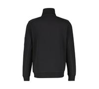 Sweatshirt LERROS "Sweattroyer in Struktur-Mix-Qualität", Herren, Gr. S, schwarz, 70% Baumwolle, 30% Polyester, Sweatshirts Sweatshirt (50020939-S)