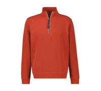 Sweatshirt LERROS "Sweattroyer in Übergrössen", Herren, Gr. 3XL, scandinavian rot, 90% Baumwolle, 10% Polyester, Sweatshirts Sweatshirt (44867269-XXXL) scandinavian rot