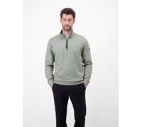 LERROS Troyer Herren – Regular Fit, Stehkragen, Reißverschluss, Sweatqualität – Pearl Grey XL