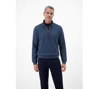 Lerros Troyer Herren Regular Fit Stehkragen mit Reißverschluss Storm Blue XL