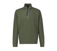 Sweatshirt LERROS "Unifarbener Sweattroyer für Herren", Herren, Gr. L, nordic olive, 90% Baumwolle, 10% Polyester, Sweatshirts Sweatshirt (70450316-L)