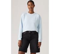 Sweatshirt LEVI'S "EVERYDAY CREW SWEATSHIRT", Damen, Gr. S (36), country air brushed fleece, Sweatware, Obermaterial: 58% Baumwolle, 42% Polyester, regular fit normal, Rundhals, Bündchen, Sweatshirts
