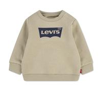 Sweatshirt LEVI'S KIDS "LVB LVB FRENCH TERRY BATWING", Jungen, Gr. 18M (86), beige (fields of rye), Sweatware, Obermaterial: 60% Baumwolle, 40% Polyester, regular fit normal, Rundhals, Rippbündchen, S